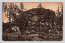 1911 Scenic View Jockey Cap Granite Dome Geo O Warren Freyburg Maine ME Postcard picture