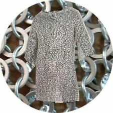 ALUMINIUM CHAIN MAIL SHIRT ROUND RIVETED WITH FLAT WASHER (L size) VA037 picture