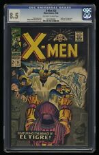 X-Men #25 CGC VF+ 8.5 Off White to White 1st Appearance El Tigre Jack Kirby Art picture