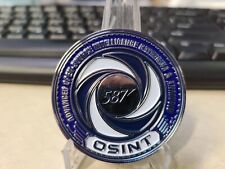 SEC 587 OSINT Advanced Open Source Intelligence Challenge Coin picture