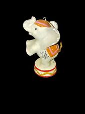 ⭐️1989 San Diego California Circus Elephant On Podium Christmas Ornament Ceramic picture