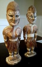 Pair of Old PNG Sepik Figures - PAPUA NEW GUINEA - Mid 20th Century picture