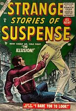 1955 STRANGE STORIES OF SUSPENSE COMIC..VOL.1..NO.6.ATLAS..GOLDEN HORROR/SCI-FI picture