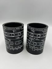 Ole Jorgensen CCW Metric Converter Pencil Cup Holder, 1970. Lot of 2 picture