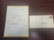Herbert Hoover signed typed letter on personal stationary dated 1934 picture
