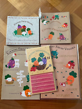Vintage SANRIO RARE - COUNTRY FRESH VEGGIES - Stationary lot picture