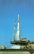 NASA Cape Canaveral FL Thor-Able Star Missile Rocket Launch Vtg Postcard D55 picture