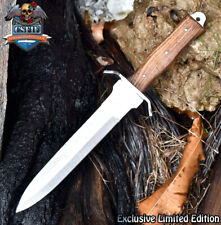 CSFIF Custom Hunting Knife ATS-34 Steel Walnut Wood Steel Guard Hiking picture
