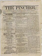 The Pincher, Schenevus, NY Vol 1, No. 5; August 30, 1870 VERY RARE Circus issue picture