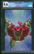 Tony Stark: Iron Man #1 Alex Ross 1:200 Virgin Variant CGC 9.6 Marvel Comics picture