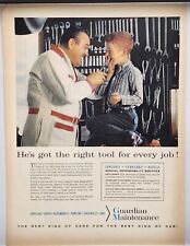 1960 General Motors Dealer Guardian Maintenance Vintage Print Color Ad picture