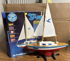 Vintage Gunther Giggi Sailing Boat with Adjustable Main Sail picture