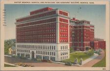 Postcard Baptist Memorial Hospital and Physicians' Surgeons' Bldg Memphis TN  picture