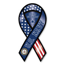 Not Self But Country US Navy 2-in-1 Ribbon Magnet picture