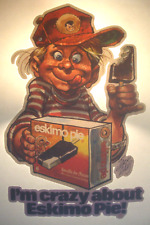 Vintage 1981 ESKIMO PIE Promotion Premium IRON-ON  8 1/2
