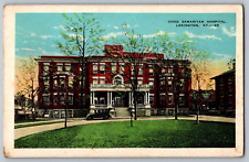 Vintage Postcard Good Samaritan Hospital Lexington Kentucky KY Classic Car UNP picture