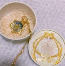 Sailor Moon Q pot Moon Phase Pocket Watch Necklace Usagi Tsukino Japanese Anime picture