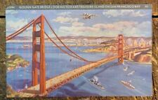 Golden Gate Bridge - 1939 Golden Gate International Expo - 1930-1945 Postcard picture