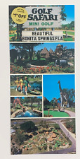 Golf Safari Miniature Golf Course Bonita Springs Florida Multiview Postcard picture