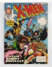 1991 MARVEL X-MEN #1 COMPLETE WITH POSTER KEY GRAIL RARE MARVEL UK GERMAN picture