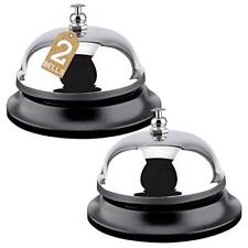 2 Pack Desk Counter Service Bell for Hotels Schools Restaurants Reception picture