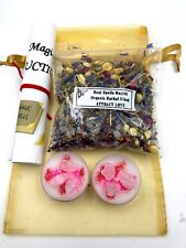 ATTRACT LOVE HERBAL BATH SPELL KIT that Works Fast by Old Witch Secret picture