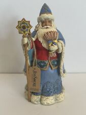 Jim Shore Ukrainian Christmas Wishes Ukrainian Santa 6004236 Santa's Around Worl picture