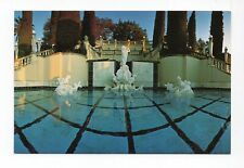 Hearst San Simeon CA Monument Neptune Pool Statuary 1980s Postcard picture