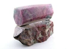 390 GRAM 13.8 OUNCE 3 2/3 INCH RUBY SAPPHIRE CRYSTAL SPECIMEN PAPERWEIGHT ES9308 picture