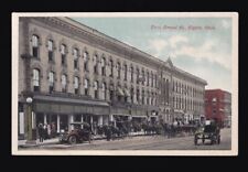 [81894] 1921 POSTCARD showing EAST BROAD STREET, ELYRIA, OHIO picture
