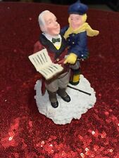 Lemax Memory Makers Collection 1997 Carolling with Grandaddy Christmas 77035 picture