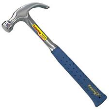 Estwing Hammer - 16 oz Curved Claw with Smooth Face & Shock Reduction Grip - E3- picture