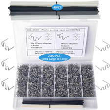 Newly Upgraded Extra Large Wave Plastic Welder Staples, Plastic Welding Staples picture