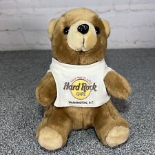 Vintage Hard Rock Cafe Washington DC Plush Herrington Teddy Bear 8” picture