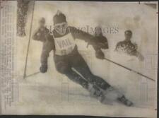 1967 Press Photo Nancy Greene Alpine Skier Giant Slalom - RSC28445 picture