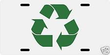 Recycling symbol green logo License plate picture