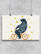 Cycling Is Life Quote Design. Poster -Image by Shutterstock picture