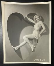 1947 Marilyn Monroe Original Photo Douglas Bikini Heart Swimsuit Valentines Day picture