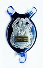 Honors Fallen NYPD officers on Sep 11, 2001. Salute our Heroes police car shield picture