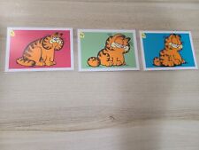 1978 Skybox Evolution Of Garfield 3 Card Lot picture