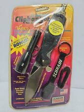 Schrade Cliphanger Viper Knife With Bonus Flashlight Vintage 29 years old picture