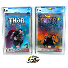 Thor: God of Thunder #1 and #2. 2013 cgc 9.6 first Gorr the God Butcher picture