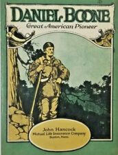 Rare Authentic 1923 John Handcock Life Insurance Co. - Daniel Boone picture