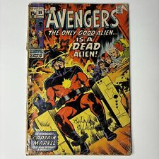The Avengers #89 Marvel (1971) Sal Buscema Art Bronze Age Poor Condition picture