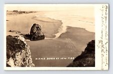 Postcard RPPC California Pismo Beach CA Low Tide No Pier 1910 Posted Santa Maria picture