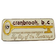 Lions Club Pin Cranbrook BC Dist 19E Spring Conf Key City of the Kootenays LITPC picture