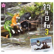 Animal Fishing Capsule Toy 5 Types Gacha Gachapon Japan NCS picture