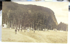 1908-15 KINEO MAINE ME. RPPC Real Photo Postcard Golf Links Mount Kineo House picture