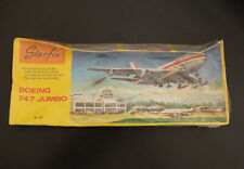 Boeing 747 Jumbo Aircraft Plane Model Kit 1:288 - Starfix Vintage FACTORY SEALED picture