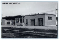 Albert Lea Minnesota MN Postcard CRI & P Depot 1979 Vintage RPPC Photo picture